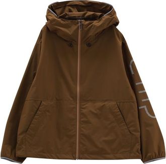 F.lli Campagnolo Packable Jacket with Fix Hood Regenjacke f&uuml;r Herren | braun