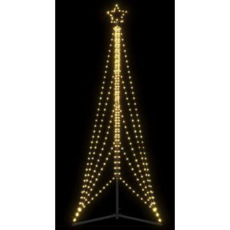 vidaXL &Aacute;rbol De Navidad Led 525 Leds Blanco C&aacute;lido 302 Cm Vidaxl