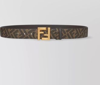Fendi ff squared reversible leather belt