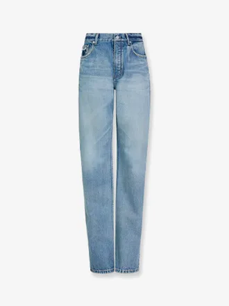 Alaia Jeans blue denim - ALAIA - gender_Woman