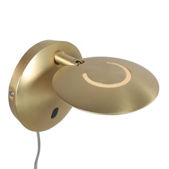 Steinhauer Aplique De Pared - Lat&oacute;n - Zenith2 - Pl&aacute;stico Metal - &Oslash; 15cm