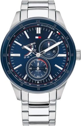 Tommy Hilfiger Accessoires, Heren, Grijs, ONE Size, Austin Chronograph Horloge