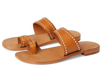 Free People Amelie Tiny Stud Sandals Womens Dress Sandals Cognac : EU 39.5 (US Womens 9.5) M, Leather
