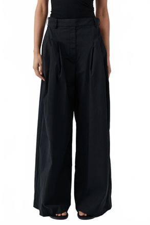 St.Agni Adjustable Palazzo Pants In Black