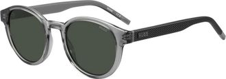 HUGO BOSS Heren, Accessoires, Grijs, Maat: 51 MM