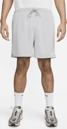 Nike Mens Club Mesh Flow Shorts in Grey | FN3514-077