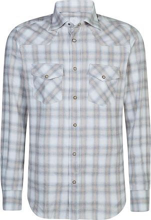 Eleventy Hombre, Camisas, Multicolor, Talla: XL