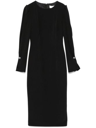 Nissa cady midi dress - Black