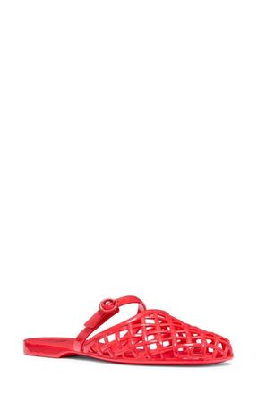 Kate Spade New York jelly fisherman mule in Heirloom Tomato at Nordstrom, Size 11