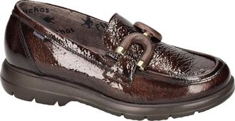 Fluchos Gladis - Dames - Loafers - Bruin - 36 EU - Leer - Schoenen