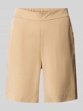 Marc O'Polo Straight Fit Shorts und Leinen-Anteil in Sand, Gr&ouml;&szlig;e 34