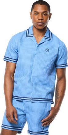 Sergio Tacchini Chiaro Cabana Shirt in Ultramarine at Nordstrom, Size Small