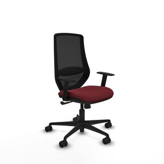 Piqueras y Crespo Piqueras Y Crespo Silla De Oficina Mardos Granate Confortable