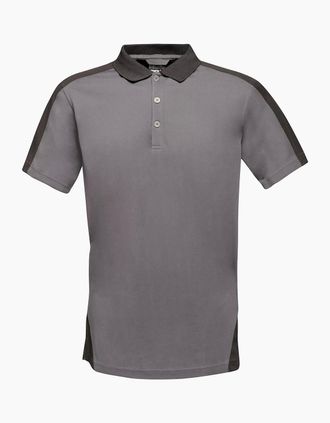 Regatta Mens Regatta Contrast Coolweave Pique Polo Shirt - Grey - Size: 44