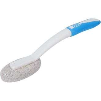 OEM Cepillo De Limpieza De Piedra P&oacute;mez, Cepillo De Limpieza Con Mango, Cabezal Flexible, Antigoteo, Piedra P&oacute;mez Para Inodoro Con Mango - Crezuo