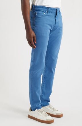 AG - Adriano Goldschmied Tellis Slim Fit Jeans in 7 Years Sulfur Soft Blue at Nordstrom, Size 29 X 32