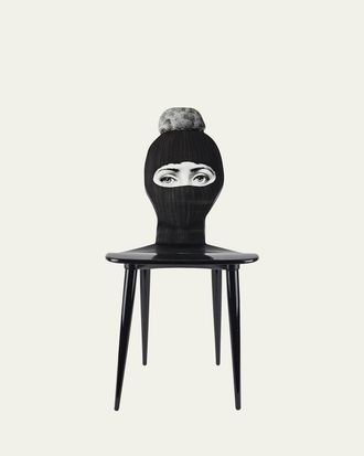Fornasetti Lux Gstaad Chair - Black