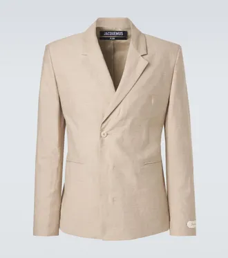 Jacquemus Melo linen-blend twill blazer