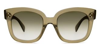 Celine CL4002UN 98P Womens Sunglasses Green Size 54