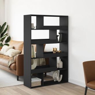Berkfield Home Bookcase Black 100x33x156.5 cm Engineered Wood