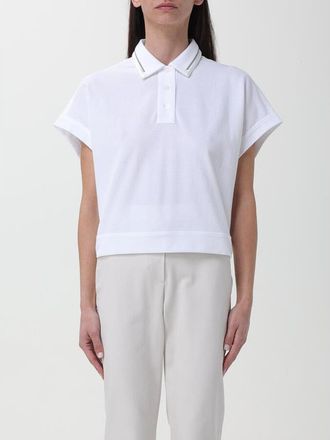 Brunello Cucinelli White Boxy Cotton Shirt, Size X-Large