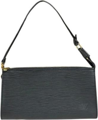 Louis Vuitton Pre-owned Handbags, female, Black, Size: ONE SIZE Pre-owned Leather louis-vuitton-bags