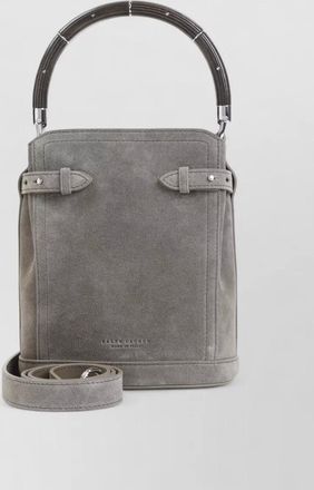 Ralph Lauren Collection suede mini bucket bag