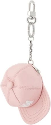 Amiri Keyrings, female, Pink, Size: ONE SIZE Ma Hat Keychain