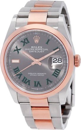 Rolex Datejust 36 Automatic Chronometer Grey Dial Watch 126201GYRO