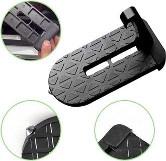 OEM Adecuado Para Pedal De Puerta De Coche, 1 Pieza, Gancho Para Pedal De Puerta Plegable, Aleaci&oacute;n De Aluminio, Pedal Puerta Techo Plegable, Negro