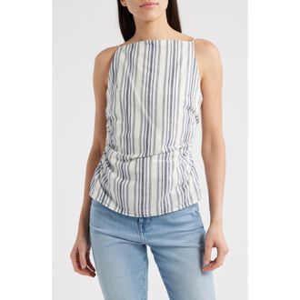 Madewell Ruched Square Neck Tank in Lighthouse at Nordstrom Rack, Size 10