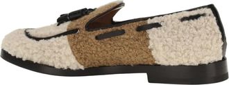 Fratelli Rossetti Mocassini in Boucl&eacute; Bicolore - - Shoes - Donna - Beige - 37 EU
