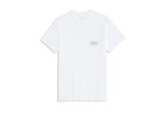 Vineyard Vines Drift-Dye Tarpon Whale Short Sleeve T-Shirts Mens T Shirt White Cap : 2XL, Cotton