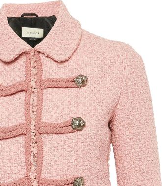 Gucci Giacca con bottoni - Rosa