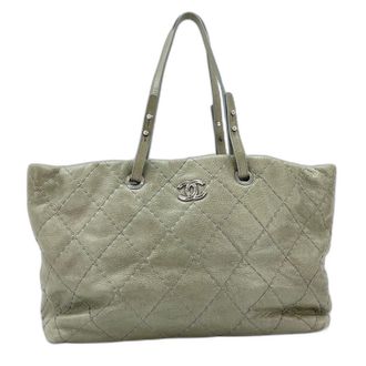 Chanel Green Tote Bag (Pre-Owned)