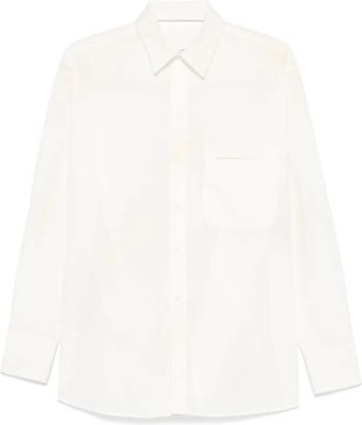 Maison Margiela Camicia con dettaglio cut-out - Bianco
