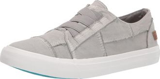 Blowfish Womens Marley Sneaker, Vapor Color Washed Canvas, 7 UK