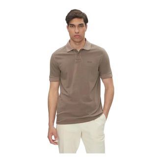 HUGO BOSS Heren, Tops, Beige, Maat: S Katoen