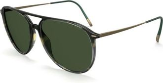 Silhouette Greenery Champagne Zonnebril - Heren - Zonnebrillen - Veelkleurig - ONE Size - Accessoires