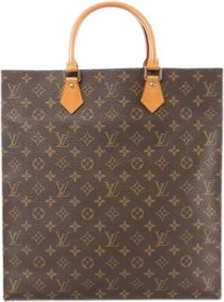 Louis Vuitton Pre-owned Tote Bags, female, Beige, Size: ONE SIZE Pre-owned Sac Plat
