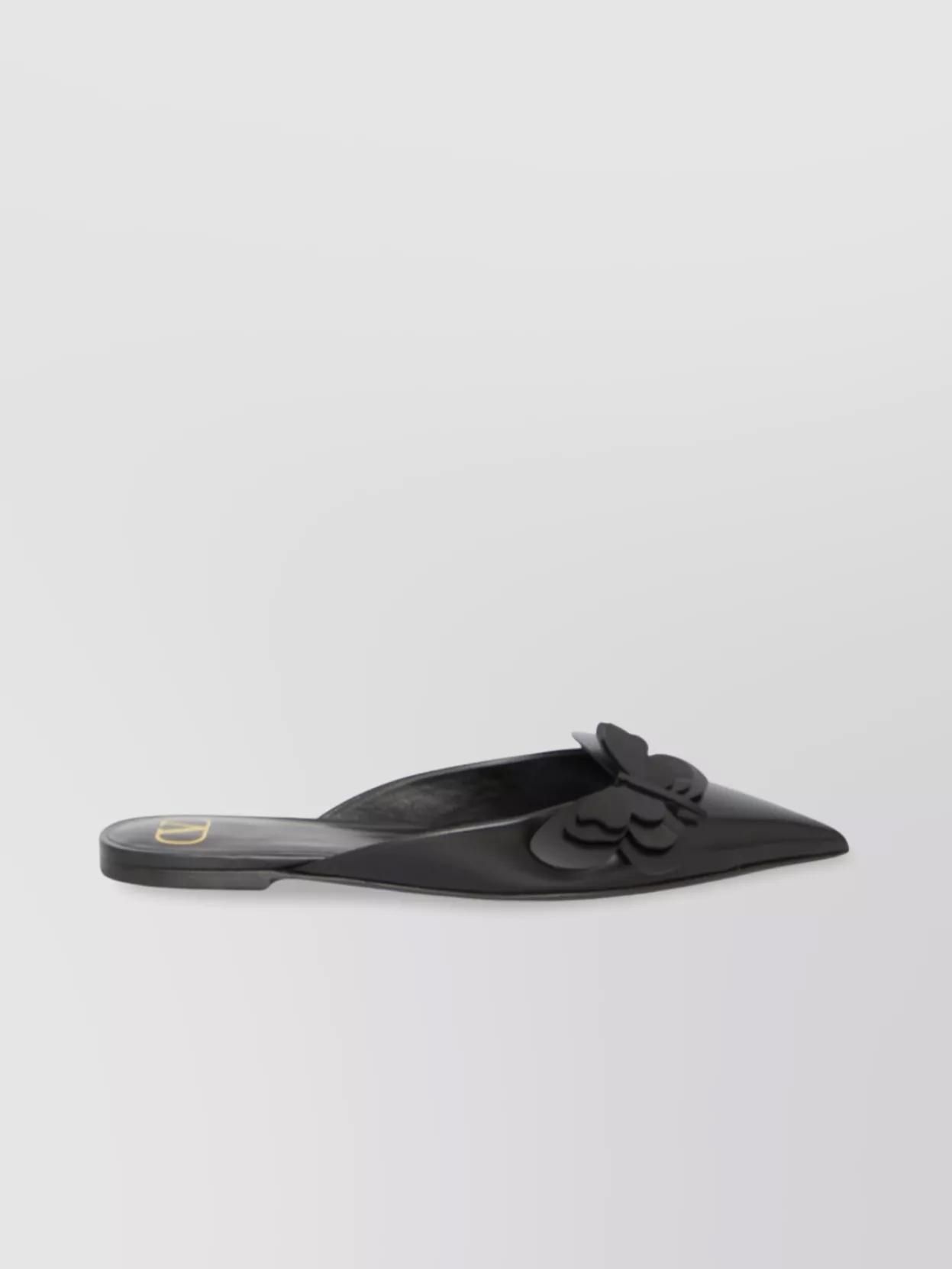 サンダル・ミュール Valentino Garavani Flat Mules In Leather 22558036_53467677_600.jpg