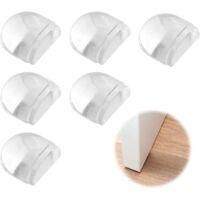 OEM Juego De 6 Topes De Puerta Transparentes Autoadhesivos - Tope De Puerta De Pared - Tope De Puerta - Sin Desenfoque - Buto - Crezuo