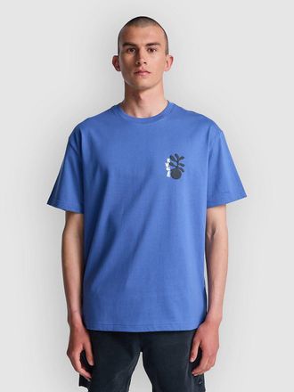 Rvca Cut Out T-Shirt blau