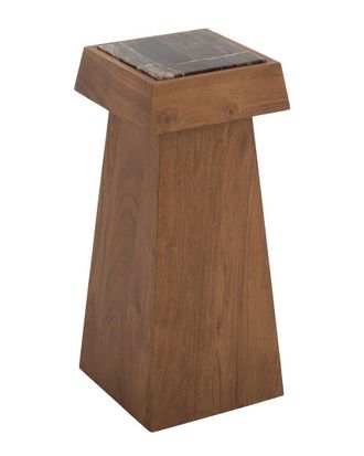 Safavieh Couture Lakaytee Marble Top Drink Table