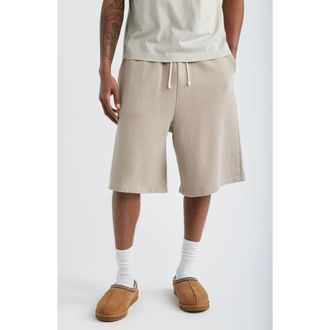Elwood Core Big Sweat Shorts in Tan at Nordstrom, Size Xx-Large