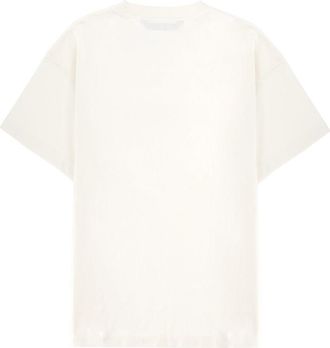 Palm Angels Bear Motif Cotton T-Shirt - White