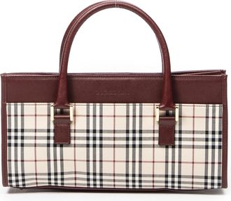 Burberry Small Rectangular Tote Handtas