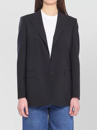 Tagliatore single breasted virgin wool stretch jacket