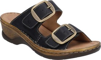 Josef Seibel Dames Verstopping Catalonia 76 in zwart