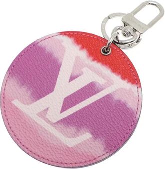Louis Vuitton Pre-owned Canvas key-holders - unisex - Vintage Accessoires - Roze - ONE Size - Vintage